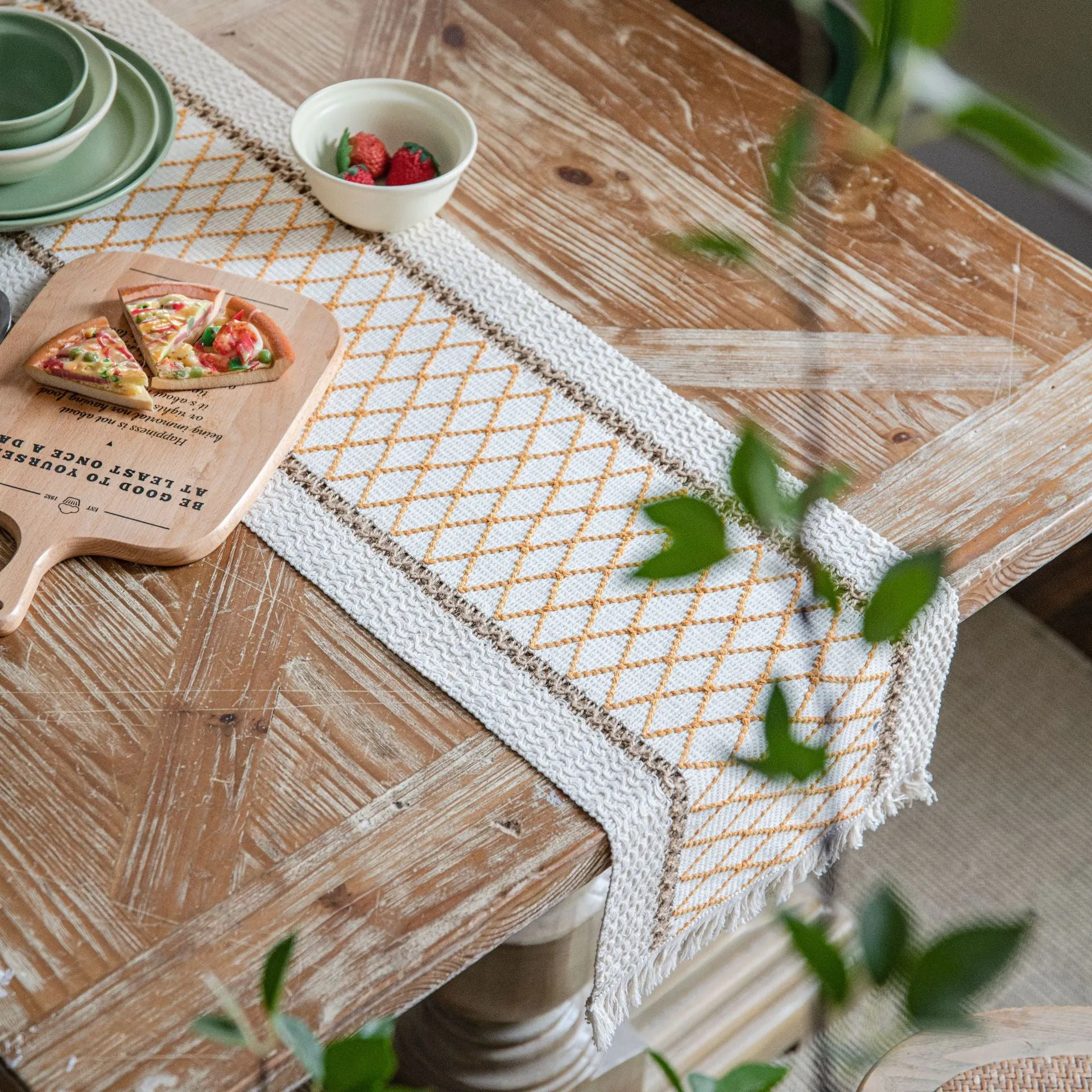 30X200 : 11.81″ * 78.74″, MULTI PATTERNED TABLE CLOTH TABLE RUNNER