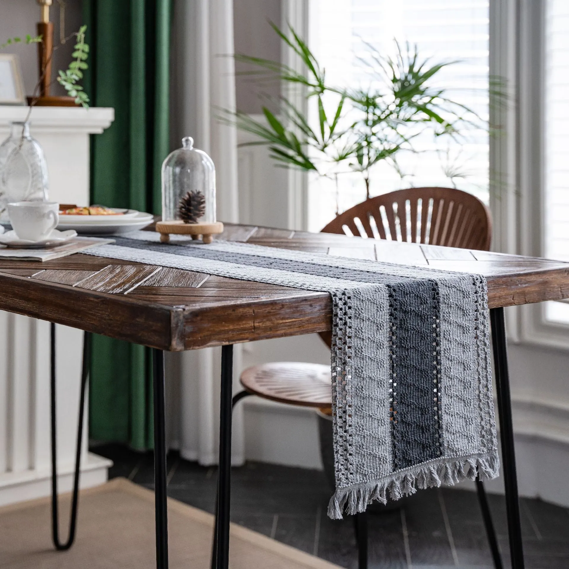30X200 : 11.81″ * 78.74″, MULTI PATTERNED TABLE CLOTH TABLE RUNNER