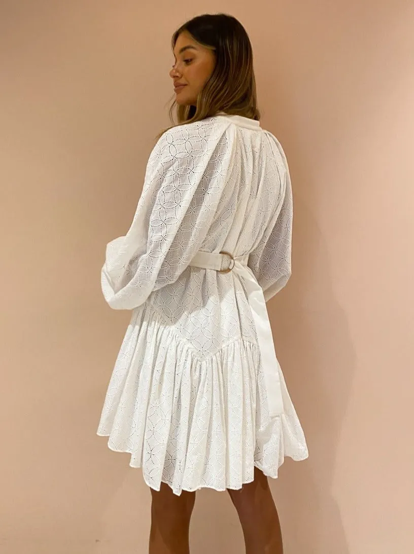 Acler Gibson Dress in White