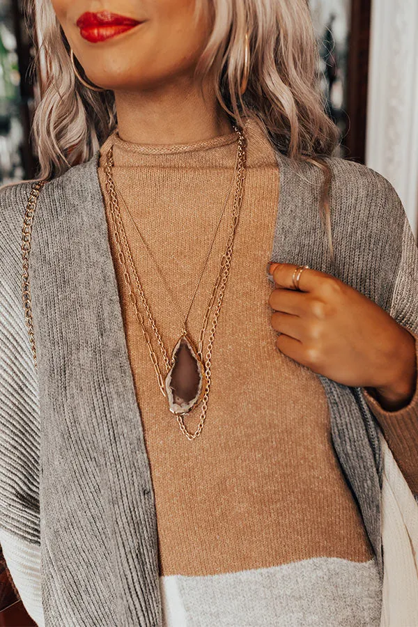 Always Flirting Layered Necklace in Gold