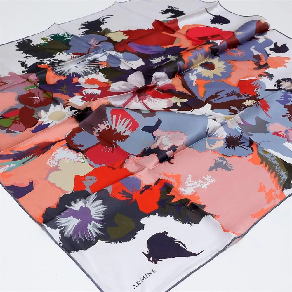 Armine Flora Turkish Silk Scarf No. 4