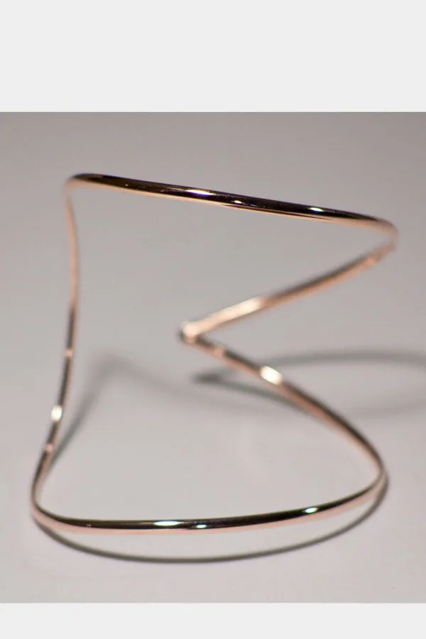 Bare Malleable Teardrop Cuff
