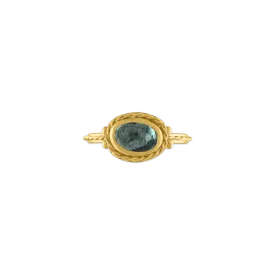 Blue Sapphire Chorda Ring