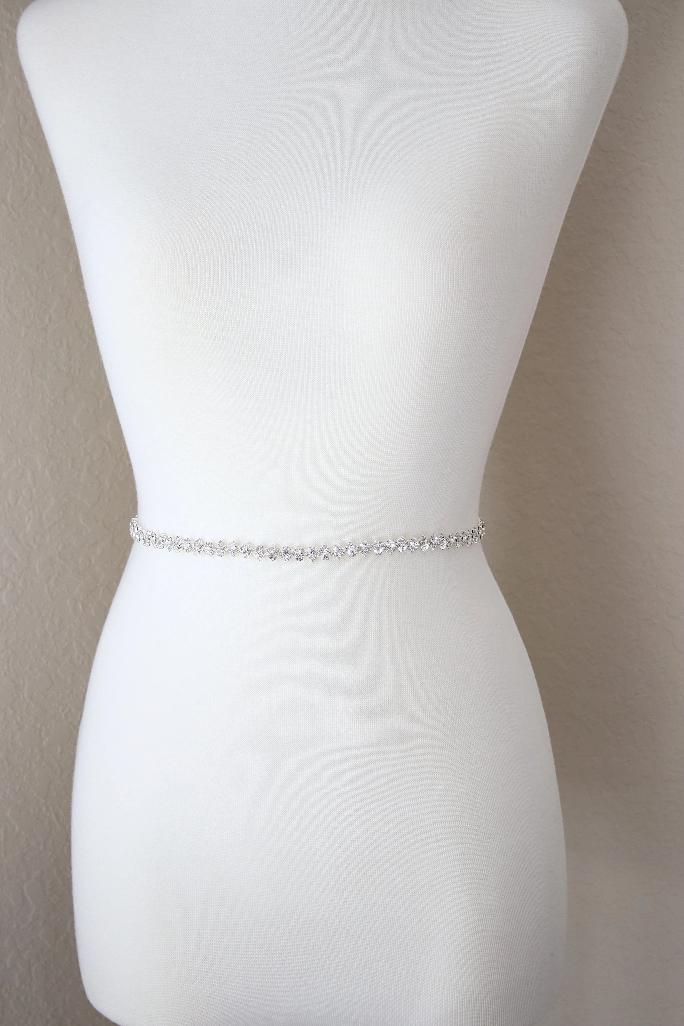 BRITTANY Crystal Bridal Belt