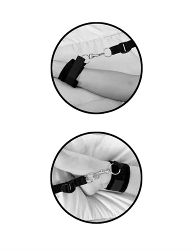 Comfy Velvet Bed Restraints Set for Fun Bedroom Adventures