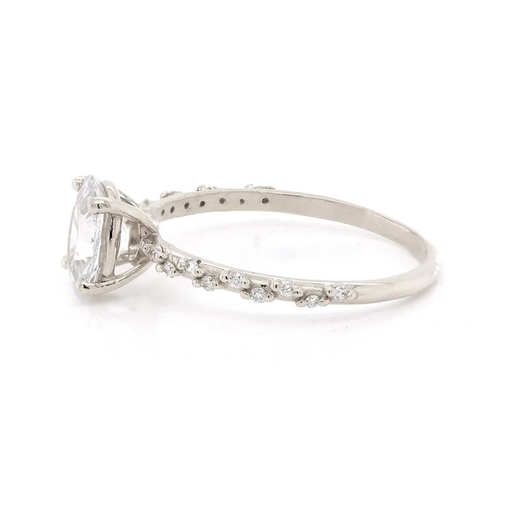 Eden | sapphire & diamonds