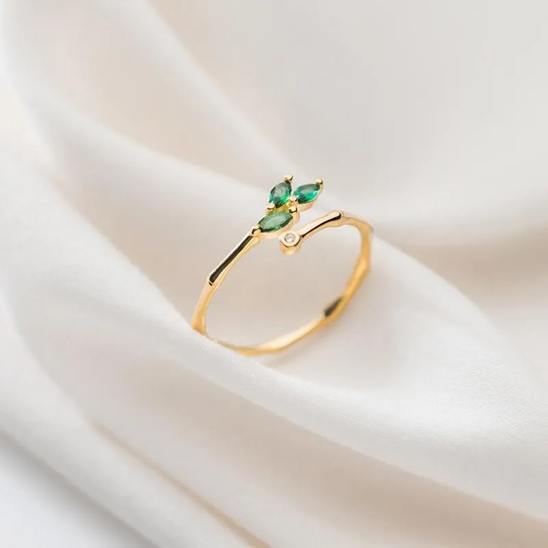 Evergreen Marquise Ring