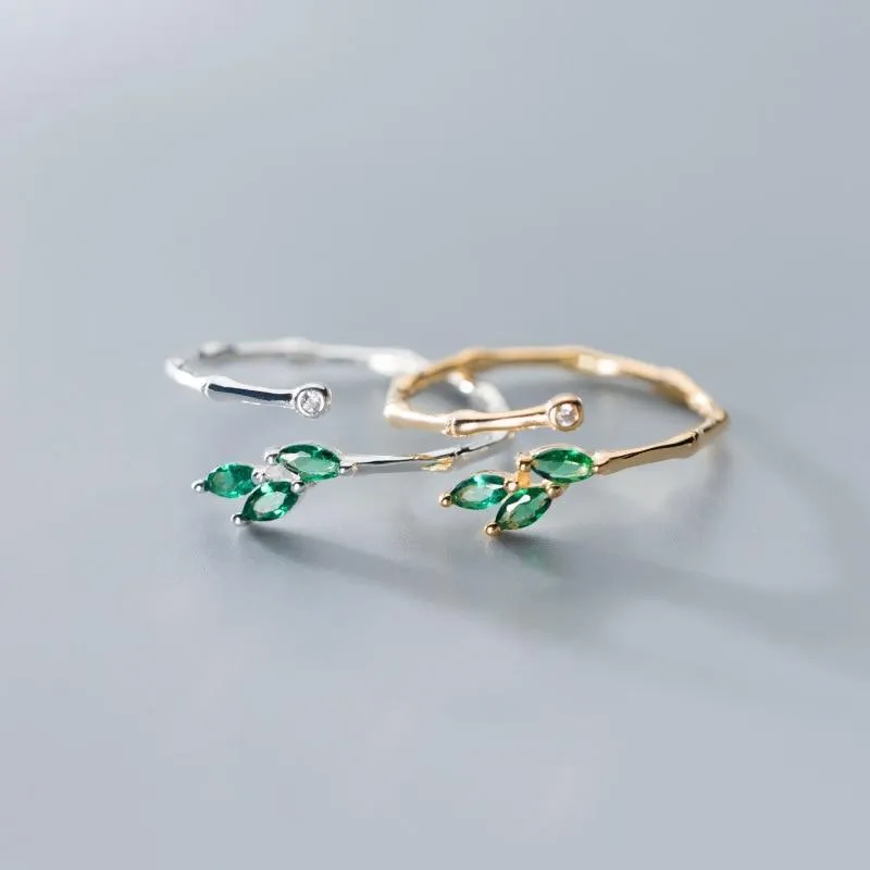 Evergreen Marquise Ring