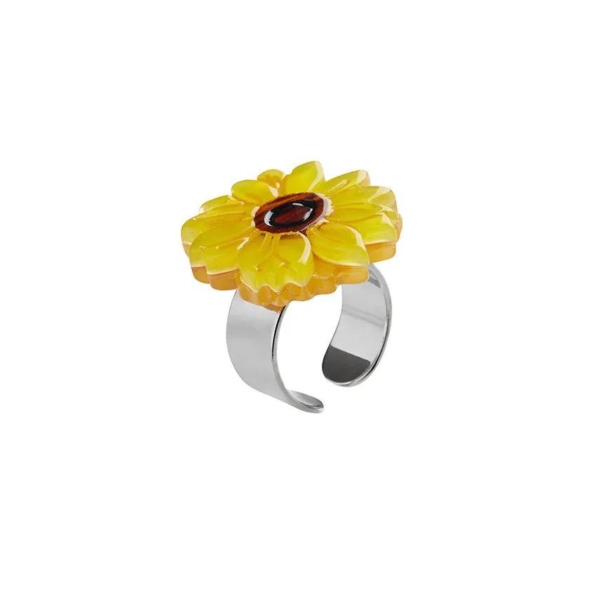 Follow the Sun Statement Ring by Erstwilder