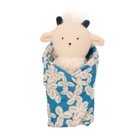 Goat Rattle   Burp Cloth by Manhattan Toy