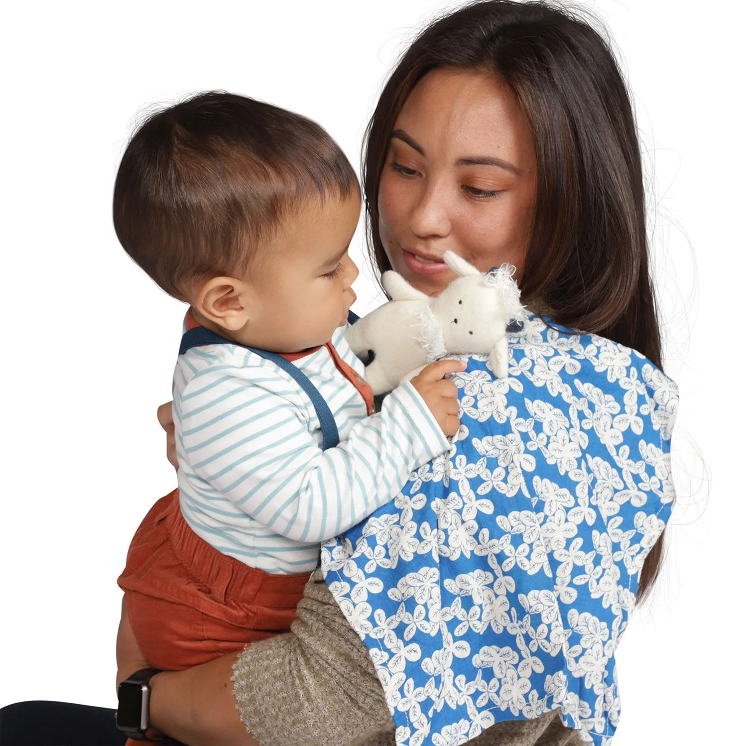 Goat Rattle   Burp Cloth by Manhattan Toy
