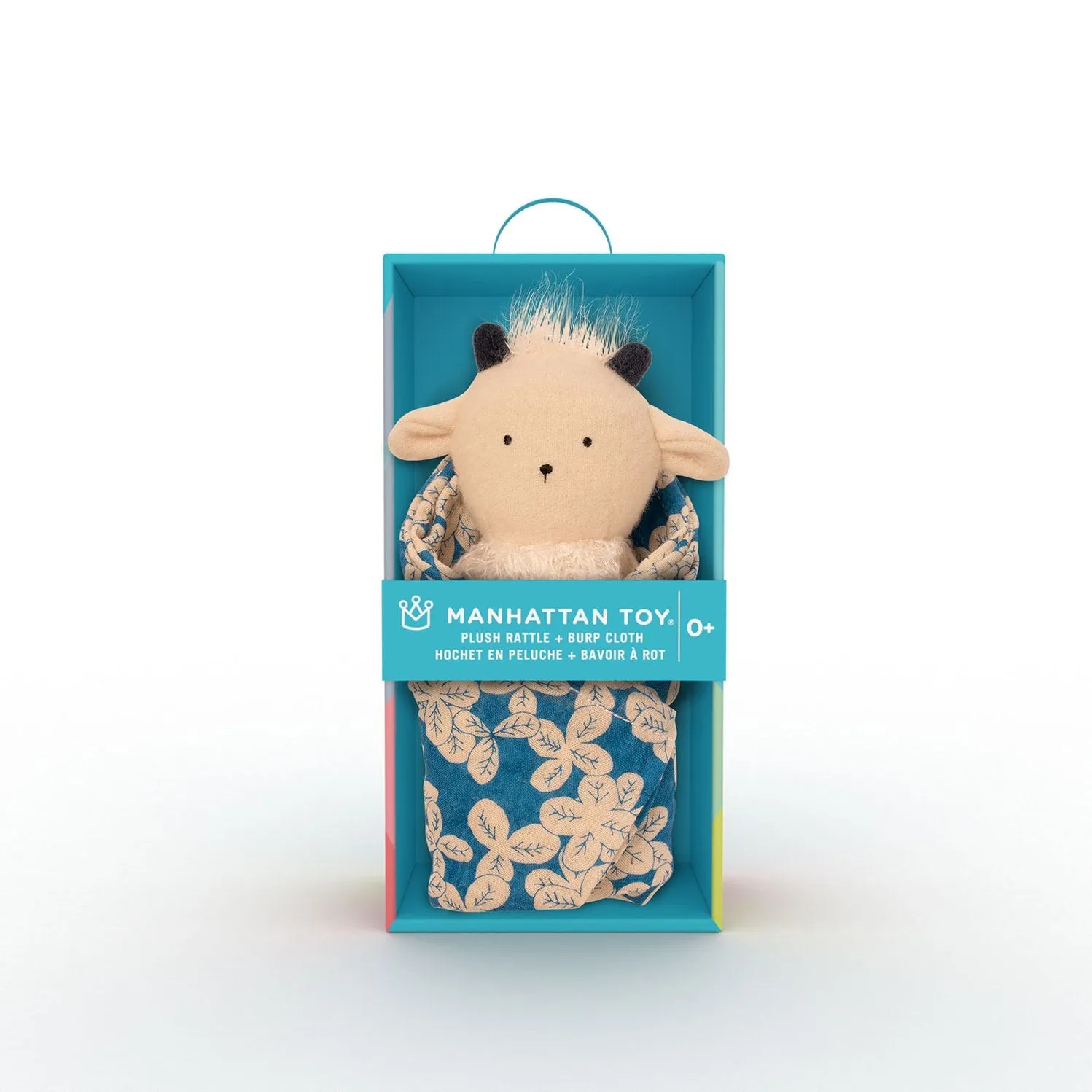 Goat Rattle   Burp Cloth by Manhattan Toy