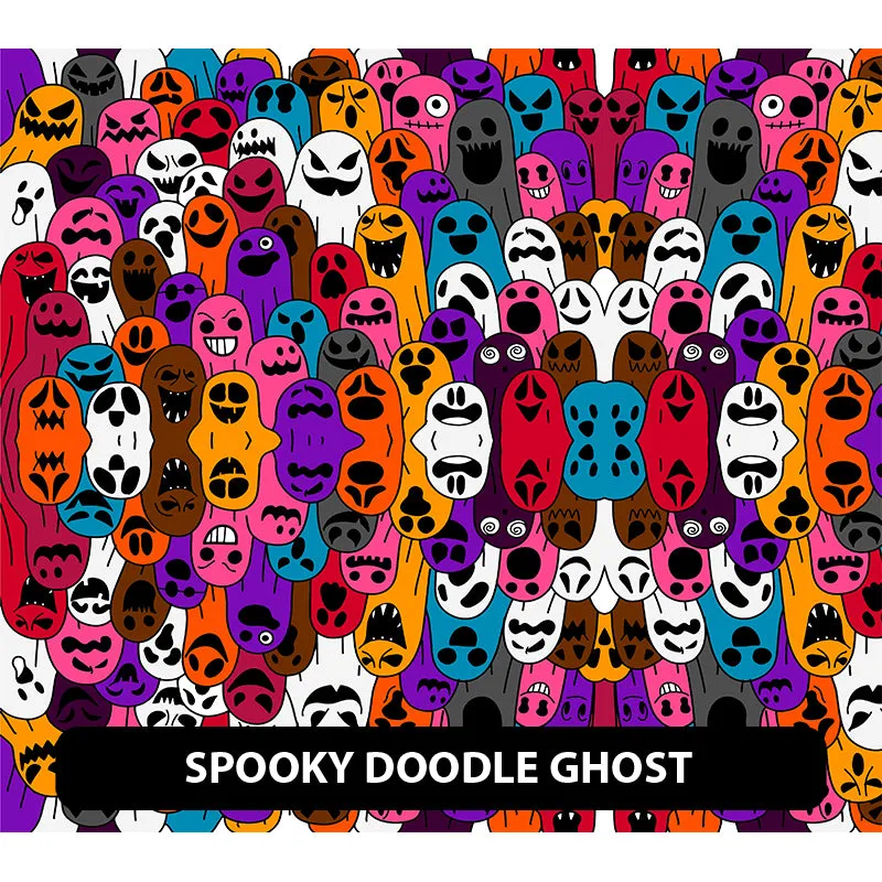 Halloween Patterned HTV (13.5" x 12")