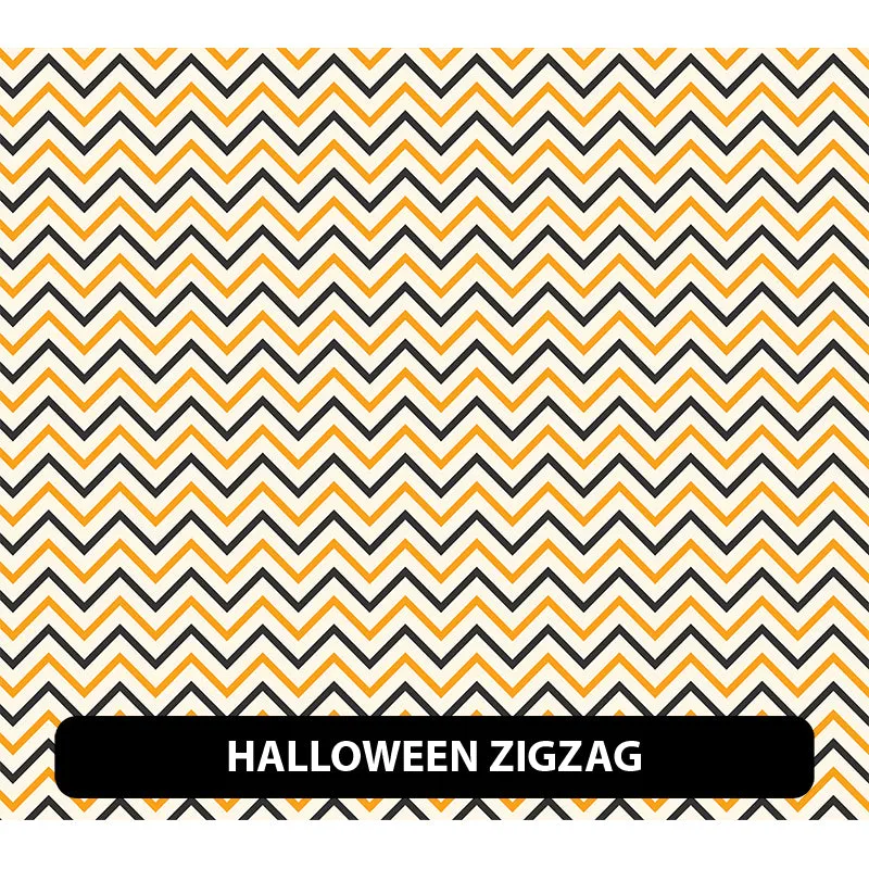 Halloween Patterned HTV (13.5" x 12")