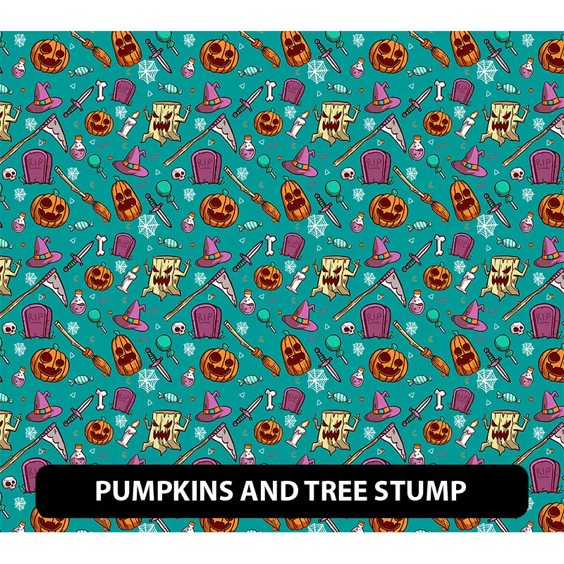 Halloween Patterned HTV (18.5" x 12")