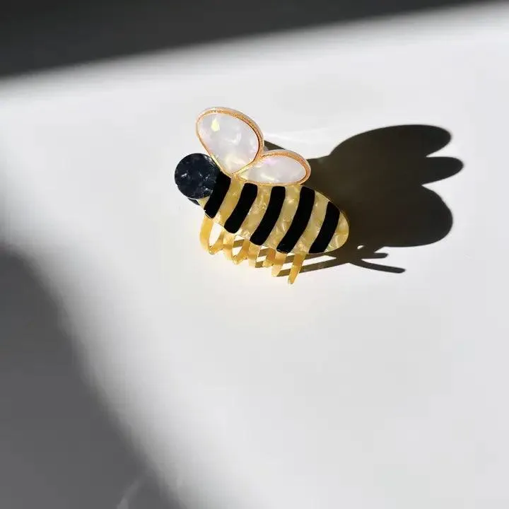 Hand-Painted Hair Clips