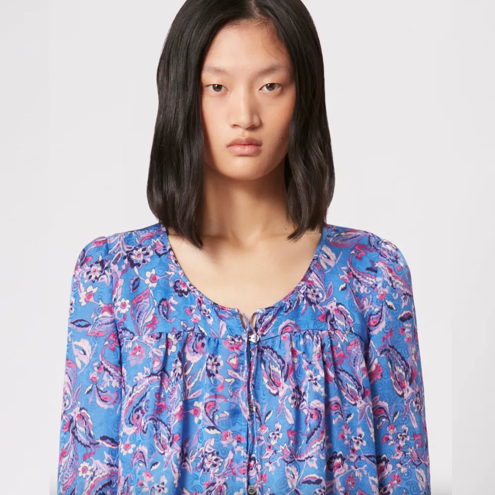 Isabel Marant Prian Top - Blue