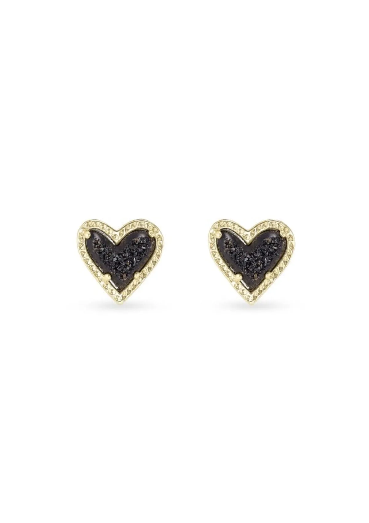 Kendra Scott Ari Heart Drusy Stud Earring