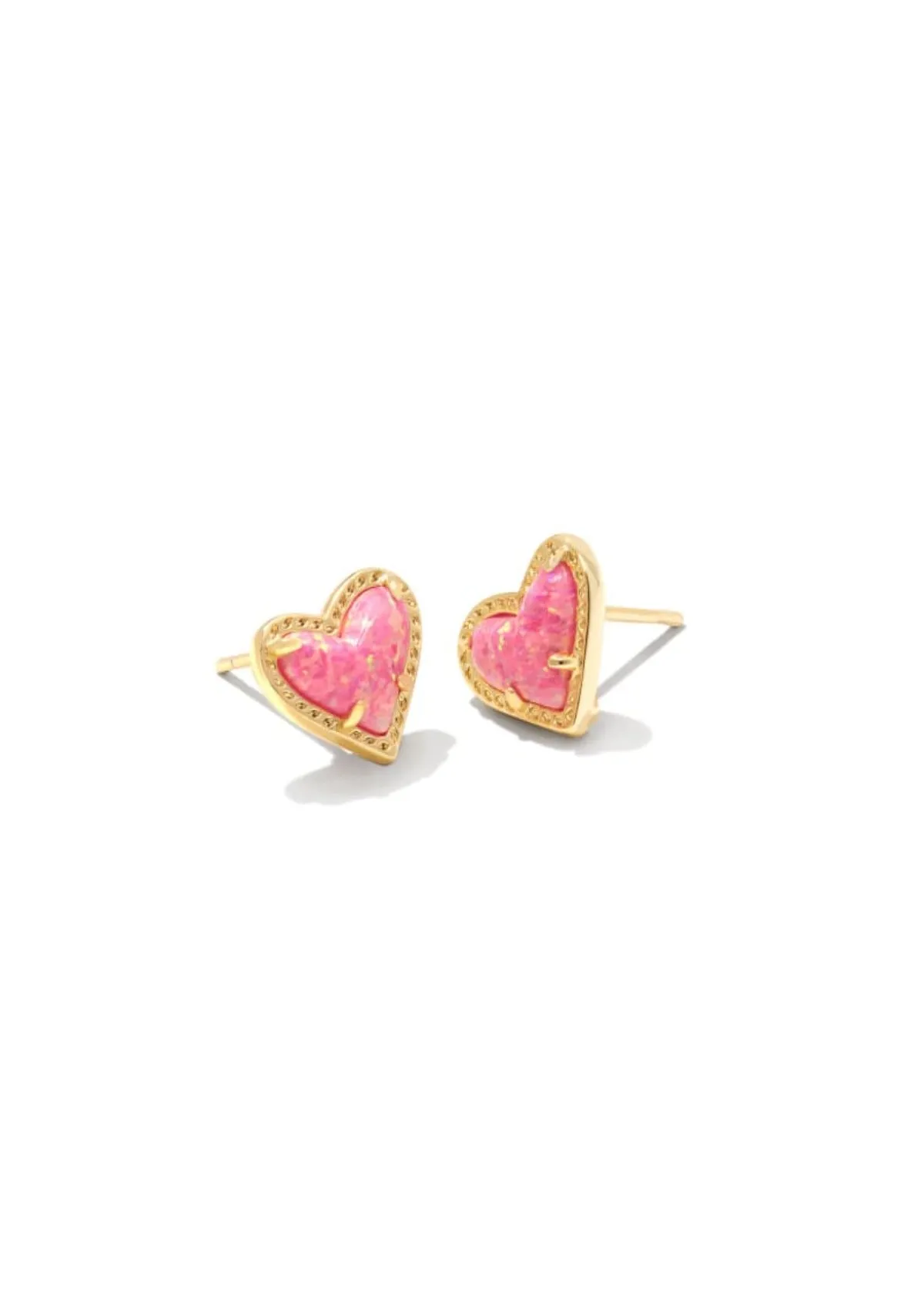 Kendra Scott Ari Heart Drusy Stud Earring