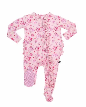 Lev Baby Eliana Ruffled Zippered Footie