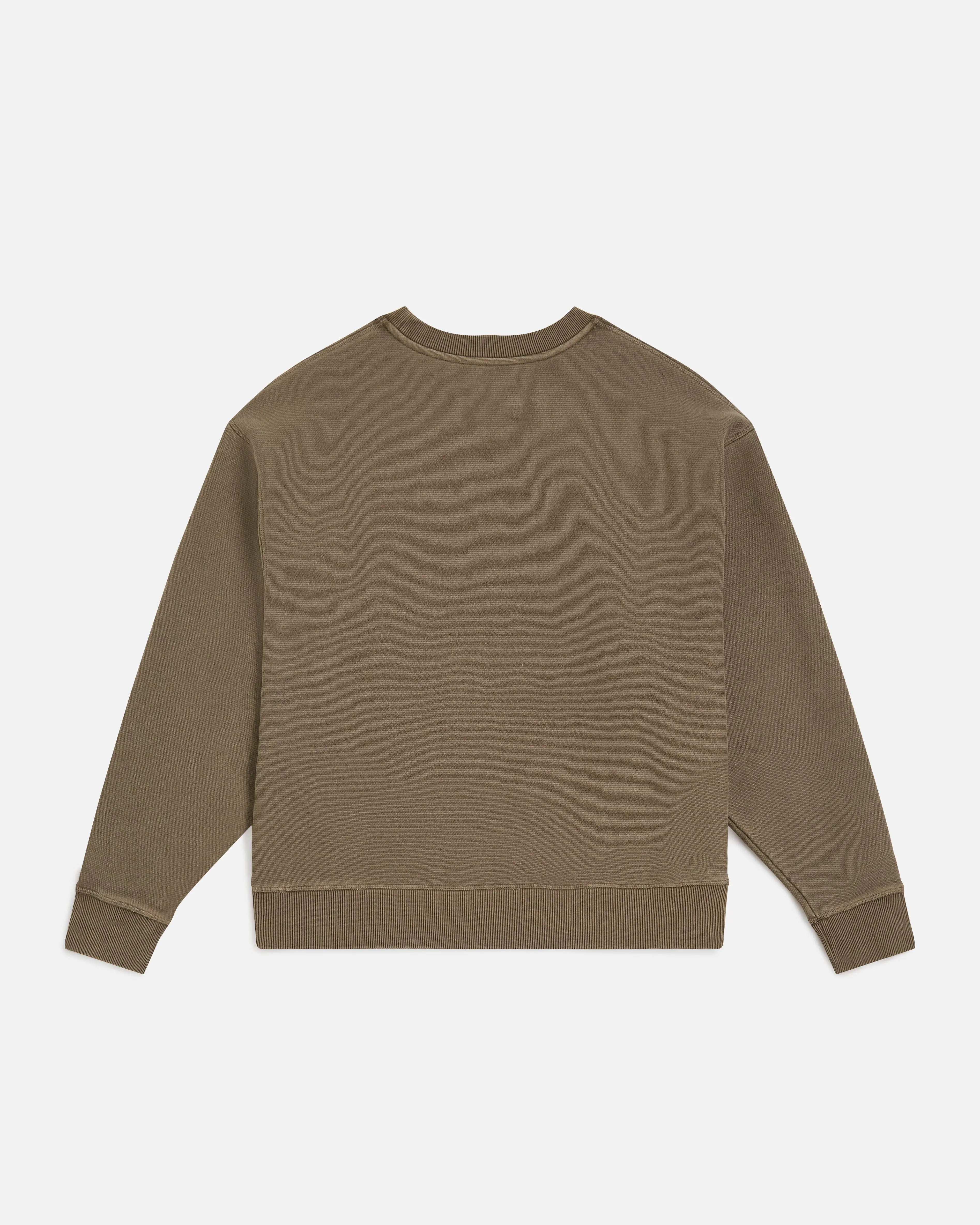 Patta Classic Washed Crewneck Sweater (Morel)