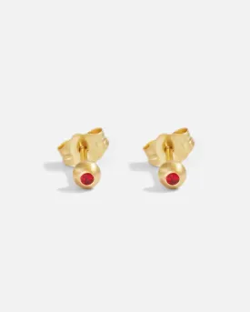 Ruby Ball / Studs