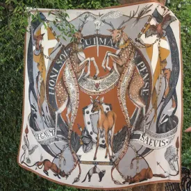 Sabina Savage Regnum Saevis Wool/Silk Scarf