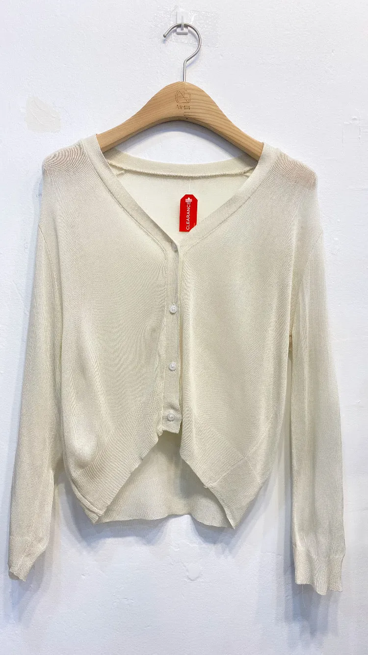 Simple lightweight cardigan