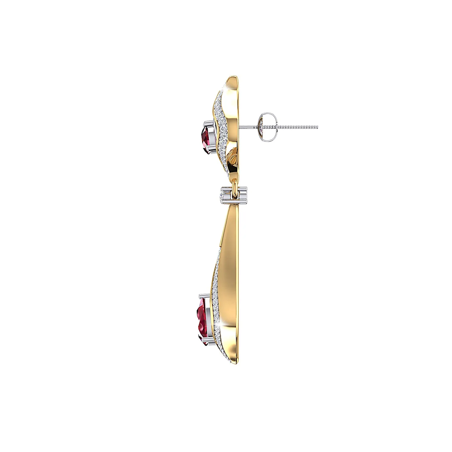 THE RUBY REGALIA EARRINGS