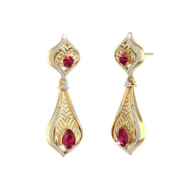 THE RUBY REGALIA EARRINGS