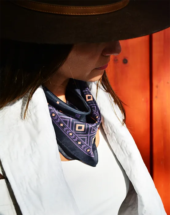 The Stone Fox - Aubergine by Squard Away