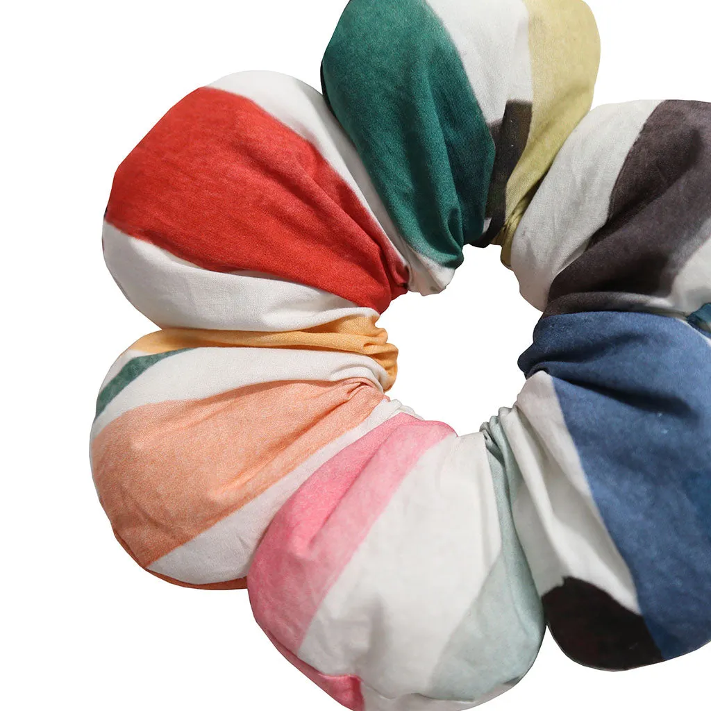Tia Cibani Kids Garden Flower Hair Tie Rainbow Stripes